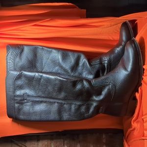 Frye Cara Roper Tall (6M) - Black